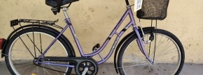 1.	Vrsta premičnine: rabljeno žensko kolo
Znamka: Rog Cruiser
Opis: vijolične barve, ser. št. 990414