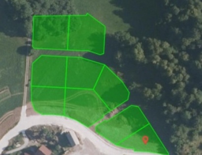 9x stavbno zemljišče - Šentviška Gora, 5283 Slap ob Idrijci