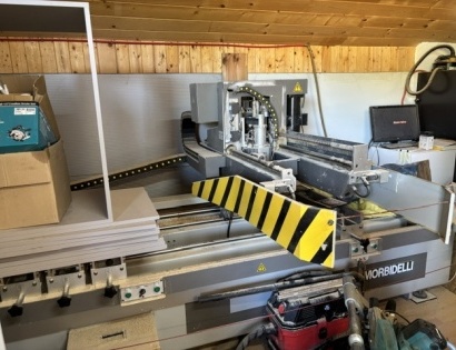 CNC rezkar Morbidelli Author 213