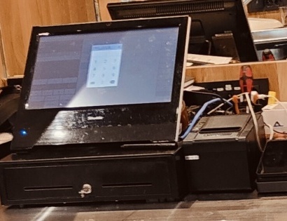 ELEKTRONSKA POS BLAGAJNA SHUTTLE + TISKALNIK