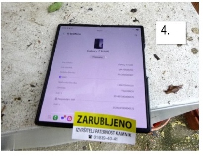 GSM APARAT SAMSUNG GALAXY Z FOLD 6, SN: RFCX61D6N6N