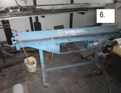 INDUSTRIJSKI ROČNI KRIVILNI STROJ ZA PLOČEVINO SCHECHTL LBX200, L: 2002, NR: 3086