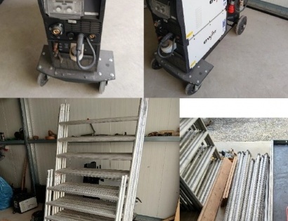 Klima Midea all easy pro, namontirana na objekt, Stroj varilnik CO2