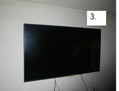 LCD TV HISENSE, S STENSKIM NOSILCEM