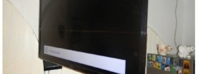 LCD TV PHILIPS, SN: FZ2C1238014476, S STENSKIM NOSILCEM