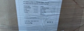 Mikroarmaturna vlakna MasterFiber 80, na paleti (230,40 kg), 108 palet