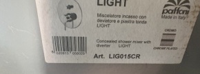 Mikser za tuš light art LIG015CR