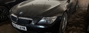Os. avto BMW 630i, prva reg. 03/2007, poreklo Velika Britanija (volan na desni strani)