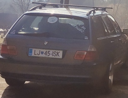 OSEBNO VOZILO BMW 320 TOURING D, PRVA REG. 2002