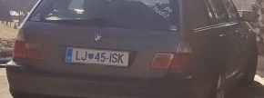 OSEBNO VOZILO BMW 320 TOURING D, PRVA REG. 2002