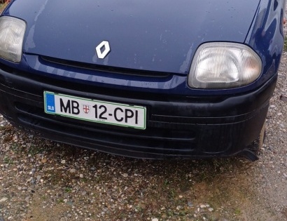 Osebno vozilo, Renault CLIO 1.2, letnik 1999 VIN:VF1CB0A0F20600268 reg.oznaka MB12-CPI