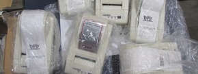 Prodajamo 9 kosov rabljenih termičnih tiskalnikov nalepk Datecs Label printer LP 50.