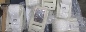 Prodajamo 9 kosov rabljenih termičnih tiskalnikov nalepk Datecs Label printer LP 50.