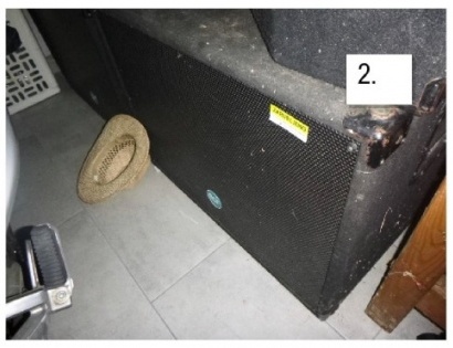 PROFESIONALNI ZVOČNIK - NIZKOTONEC RCF, 2 kom