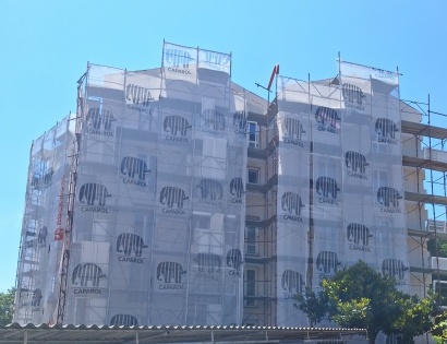 Rabljen gradbeni oder FE H  cca 1.000 m2