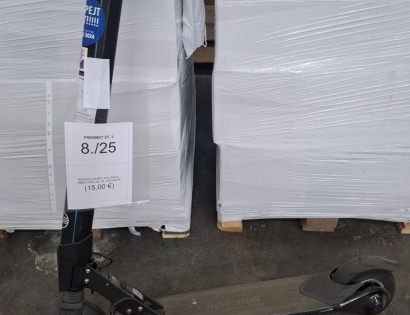 Rabljeno – Električni SKIRO, črne barve,  INMOTION L8F, 
št. 2ADUSL8F, brez polnilca - poškodovan