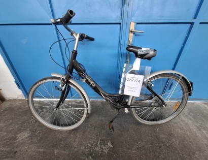 Rabljeno – Žensko mestno kolo črne barve, BOLERO CITY LINE, 
številka okvirja YA81214491