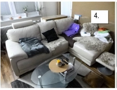 SEDEŽNA GARNITURA, VEČJA, USNJE, BEIGE BARVE