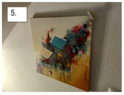 Slika, abstrakt, avtor NN