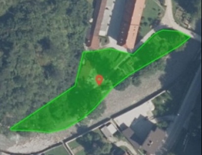 Stavbno, gozdno zemljišče - Slap, 4290 Tržič