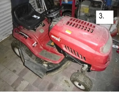TRAKTORSKA KOSILNICA MTD SMART RF 125, SN: 13CH765F600CB283L10209