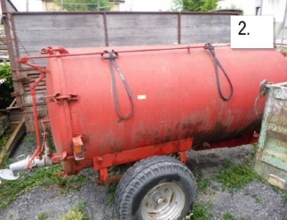 TRAKTORSKI PRIKLJUČEK: CISTERNA, TYPA: 3000, L: 1975, SERIJA: 9, NR: 3313