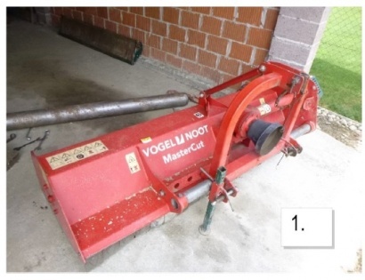 TRAKTORSKI PRIKLJUČEK - MULČER VOGEL NOOT BC60, SN: 121037