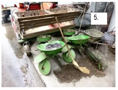 TRAKTORSKI PRIKLJUČEK: SEJALEC, MODEL SK-2 HMEZAD STROJNA ŽALEC, L: 1977, ŠT: 849