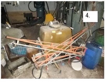 TRAKTORSKI PRIKLJUČEK: ŠKROPILNICA AGROMEHANIKA KRANJ, S/N NI VIDNA