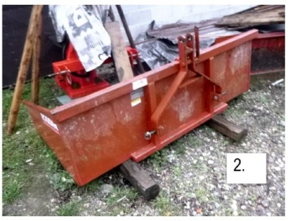 TRAKTORSKI PRIKLJUČEK: TRANSPORTNI PLATO IMPODAN TP 180, L:2014