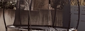 TRAMPOLIN Z ZAŠČITNO MREŽO, AGA